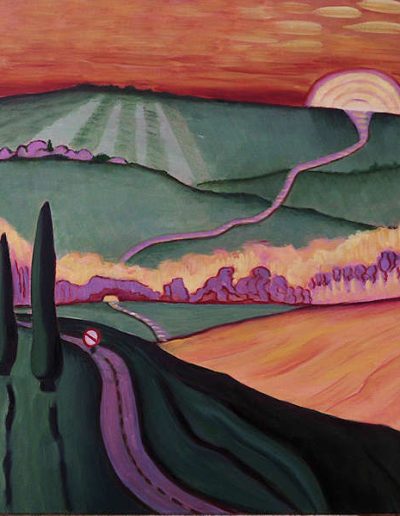 Oil painting by Dutch Artist Nelly van Hijfte 2