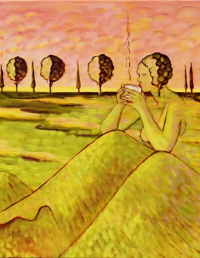 Oil painting by Dutch Artist Nelly van Hijfte 42