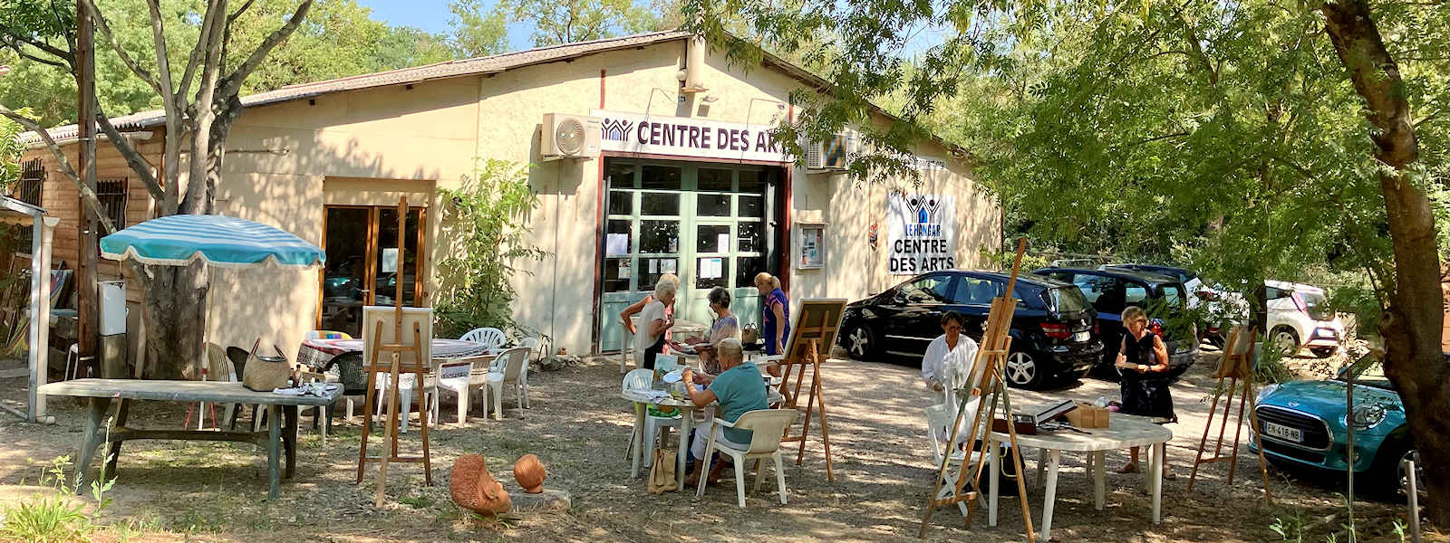Discover the vibrant community at Hangar Art Center, dedicated to promoting creativity and artistic expression through various classes, exhibitions, and events.