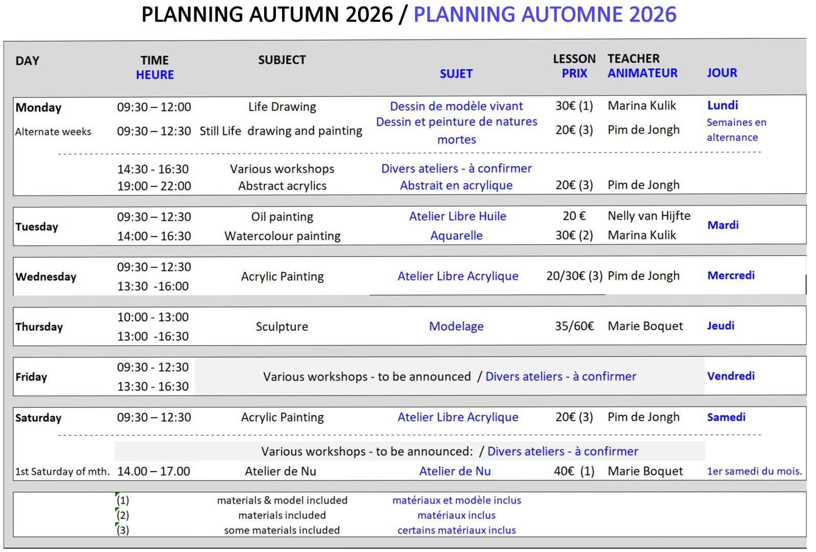 2025-2026 Planning
